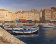 Le port de pêcheurs de St Tropez