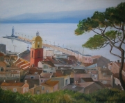 Vue de la Citadelle de St Tropez
