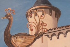 Le paon de la Messardière