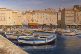 Le port de pêcheurs de St Tropez