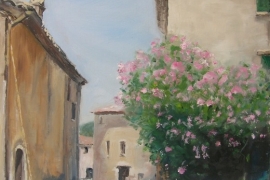 Ruelle et laurier rose - Plan de la Tour