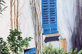 Volets bleus