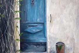 Porte bleue 2