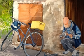 L'homme aux pigeons